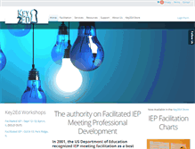 Tablet Screenshot of key2ed.com